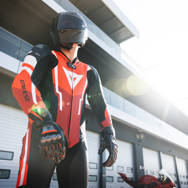 【jun】　ダイネーゼ RACING 3 D-AIR LEATHER RACING 3 D-AIR LEATHER JACKET